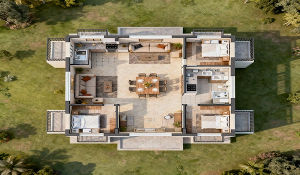 Vaishnavi Krishna Brindavan 3 BHK